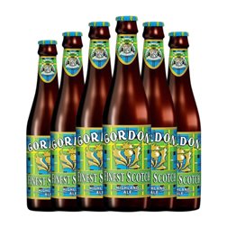 Cerveza Timmermans Gordon Scotch Ale Botellín Tercio 33 cl (Caja de 6 unidades)