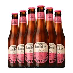 Cerveza Timmermans Lambic Botellín Tercio 33 cl Strawberry — Fresa (Caja de 6 unidades)
