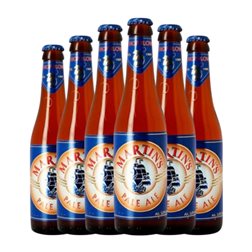 Cerveza Timmermans Martin's Pale Ale Botellín Tercio 33 cl (Caja de 6 unidades)