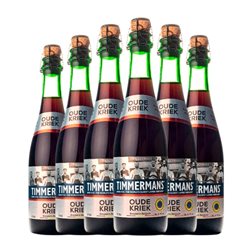 Cerveza Timmermans Oude Kriek Media Botella 37 cl (Caja de 6 unidades)