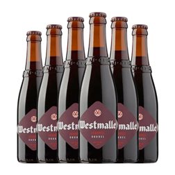 Cerveza Trappisten Van Westmalle Double Malt — Doble Malta Botellín Tercio 33 cl (Caja de 6 unidades)