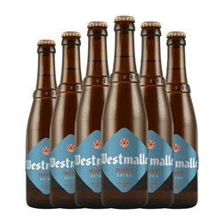 Cerveza Trappisten Van Westmalle Extra Botellín Tercio 33 cl (Caja de 6 unidades)