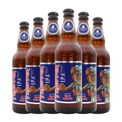 Cerveza Trooper IPA — India Pale Ale Botella Medium 50 cl (Caja de 6 unidades)