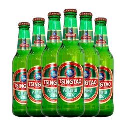 Cerveza Tsingtao Botellín Tercio 33 cl (Caja de 6 unidades)