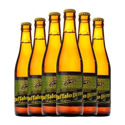 Cerveza Van den Bossche Buffalo Botellín Tercio 33 cl Bitter — Amargo (Caja de 6 unidades)