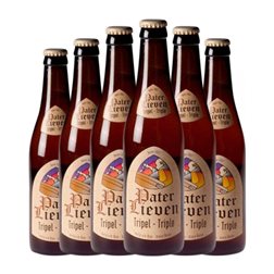 Cerveza Van den Bossche Pater Lieven Triple Malt — Triple Malta Botellín Tercio 33 cl (Caja de 6 unidades)