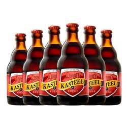 Cerveza Van Honsebrouck Kasteel Rouge Red Ale — Roja Botellín Tercio 33 cl (Caja de 6 unidades)