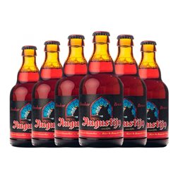 Cerveza Van Steenberge Augustijn Donker Botellín Tercio 33 cl (Caja de 6 unidades)