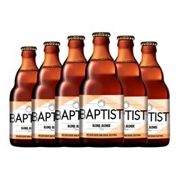 Cerveza Van Steenberge Baptist Blonde — Rubia Botellín Tercio 33 cl (Caja de 6 unidades)