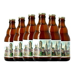 Cerveza Van Steenberge Gentse Triple Malt — Triple Malta Botellín Tercio 33 cl (Caja de 6 unidades)