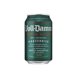 Voll-Damm Double Malt Beer Pack 6 Cans 33 cl