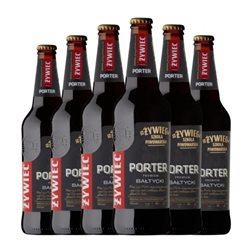 Cerveza Zywiec. Porter Botella Medium 50 cl (Caja de 6 unidades)