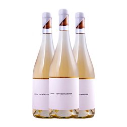 César Velasco Laminio Gewürztraminer Seco La Mancha 75 cl Vegano Vino Blanco (Caja de 3 unidades)