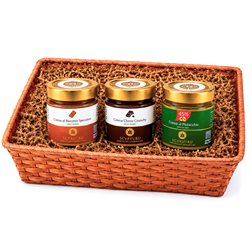 Cesta Cremas Dulces Gourmet