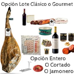Cesta de Navidad con Jamón de Bellota 100% Ibérico Rivera 7-7,5 kgs