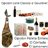 Christmas basket with 100% Iberian Acorn-fed Ham Shoulder Rivera 4.5-5 kgs