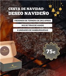 Panier de Noël Souhait de Noël