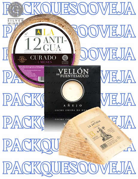 Packs de quesos de oveja-detalle