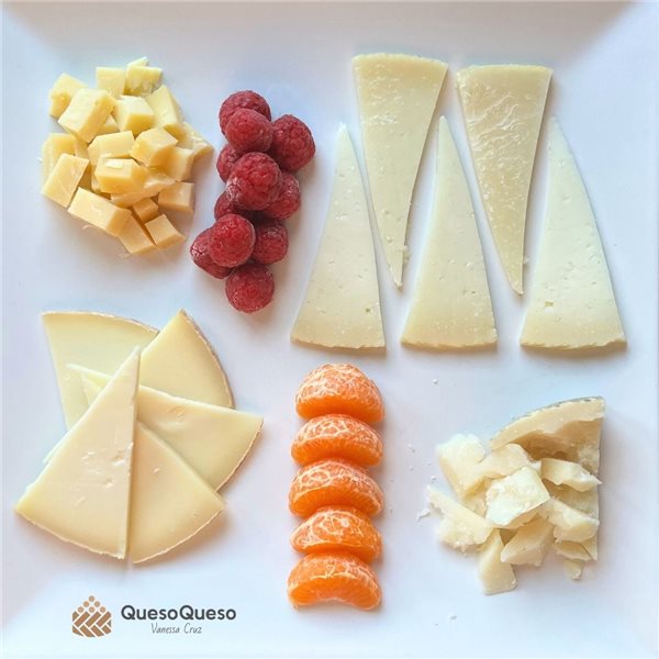 Cesta de Quesos Regalo Gourmet “Pack Irresistible”-lateral