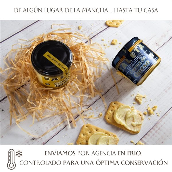 Cesta de Quesos Regalo Gourmet "Pack Premium"-lateral