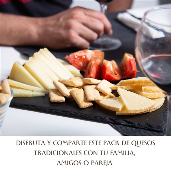 Gourmet Gift Cheese Basket "Traditional Pack" | Gourmet Box for Gifting-lateral