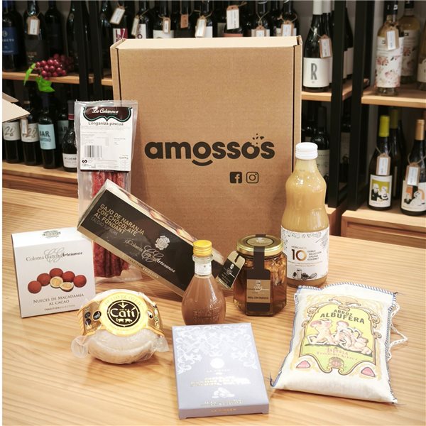 Gourmet basket 'Between horchata and rice'-detalle