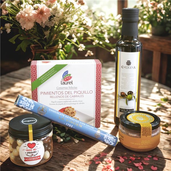 Panier gourmet "Tu es ma personne préférée"-lateral