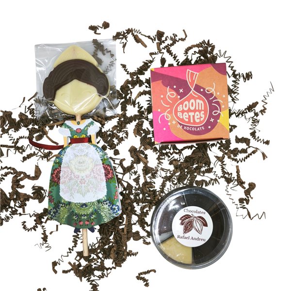 Coffret gourmet fallero sans alcool.-detalle