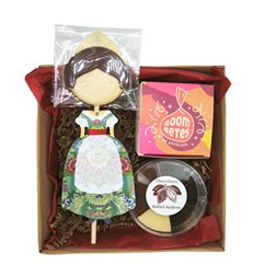 Coffret gourmet fallero sans alcool.