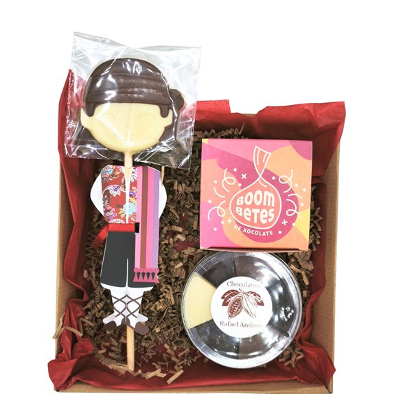 Gourmet basket for Fallas without alcohol.-detalle