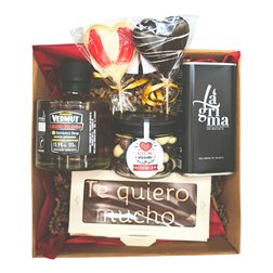 Cesta gourmet 'Te quiero mucho'