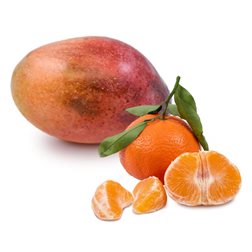 Basket of Tangerines and Mangoes 6 kg (1kg Mangoes + 5kg Tangerines)