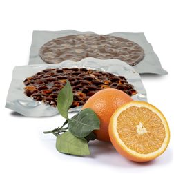 Basket 10Kg Table Orange, Nougat Guirlache and Chocolate Nougat 10 Kg Table Oranges + 1 Soft Nougat + 1 Hard Nougat + 1 Nougat Guirlache with Sesame