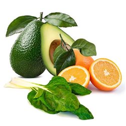 Cesta Naranjas de Mesa, Aguacates y Acelgas 10K y 2 Unidades(9Kg Naranjas, 1Kg Aguacates, 2 Unidades Acelgas)