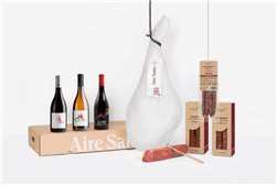 Cesta Premium Jamón Oro Blanco 100% natural