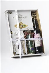 Panier assortiment de pâtes