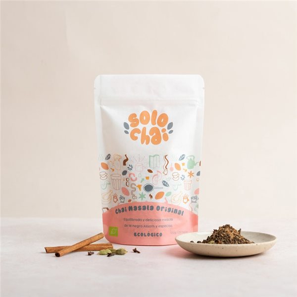 Chai Masala Original Organic 100g SoloChai-detalle