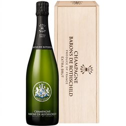 Champagne Barons de Rothschild Extra Brut Gift Boxed