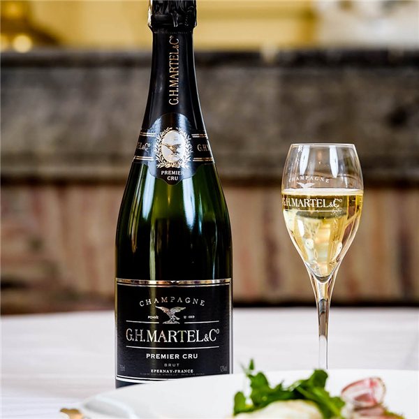 Champagne G.H. Martel Premier Cru Brut-detalle