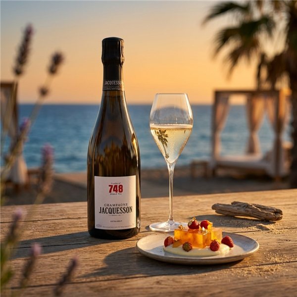 Champagne Jacquesson 748-detalle