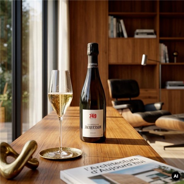 Champagner Jacquesson 749-detalle