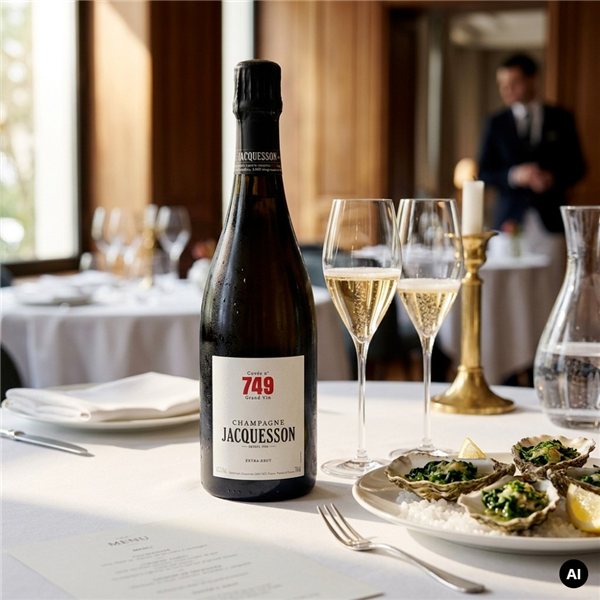 Champagner Jacquesson 749-lateral