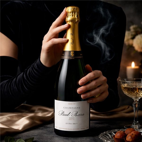 Champagne Paul Bara Extra Brut-detalle