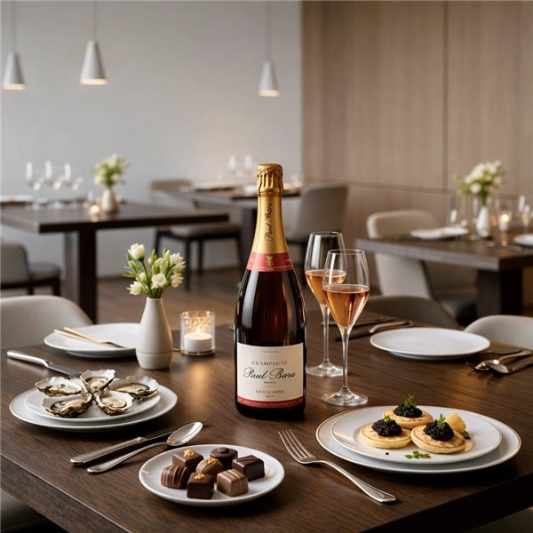 Champagne Paul Bara Grand Rose De Bouzy-detalle