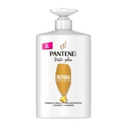 Pantene Nutri Plex Shampoo relaxes and protects.