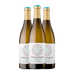 Chan de Rosas Albariño Seco Rías Baixas Cuvée, Especial 75 cl Vino Blanco (Caja de 3 unidades)