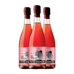 Châpeau Petit Cava Rosé — Rosado 75 cl Espumoso Rosado (Caja de 3 unidades)