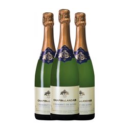 Chapin & Landais Brut Crémant de Loire 75 cl Espumoso Blanco (Caja de 3 unidades)