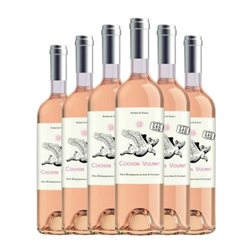 Château Caraguilhes Cochon Volant 75 cl Vino Rosado (Caja de 6 unidades)