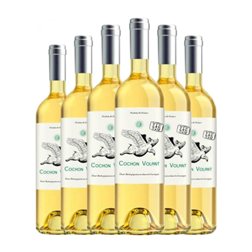 Château Caraguilhes Cochon Volant Languedoc 75 cl Vino Blanco (Caja de 6 unidades)